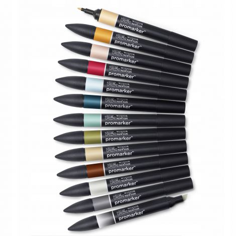 Zestaw Promarkerów Winsor&Newton, 13szt Manga II - 3